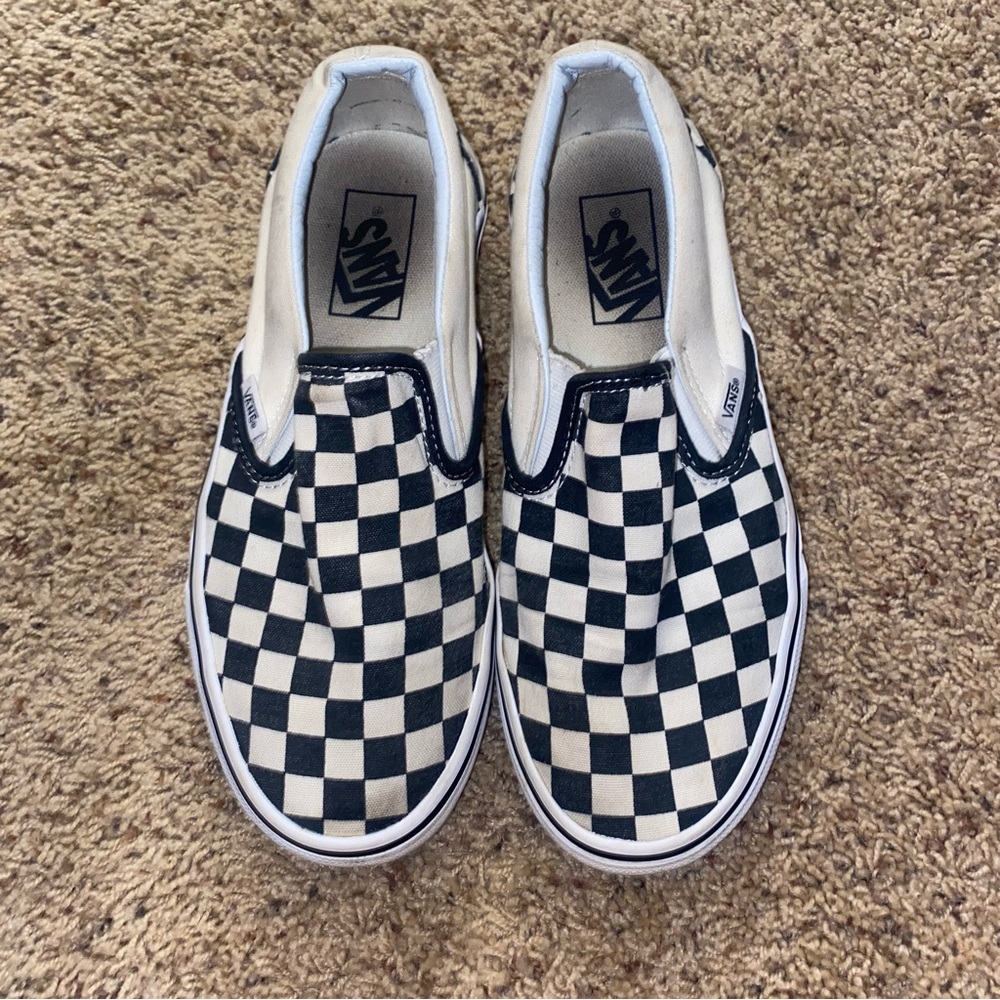 Checkered Vans